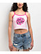 Empyre Terrie Pink Crop Tank Top - Thumbnail image 1 of 4