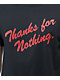 Empyre Thanks For Nothing Black T-Shirt - Thumbnail image 4 of 4