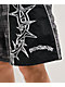 Empyre Thorn Grey Plaid & Black Board Shorts - Thumbnail image 5 of 5