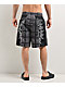 Empyre Thorn Grey Plaid & Black Board Shorts - Thumbnail image 2 of 5