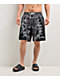 Empyre Thorn Grey Plaid & Black Board Shorts - Thumbnail image 1 of 5