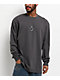 Empyre Thorned Hearts Charcoal Long Sleeve T-Shirt - Thumbnail image 2 of 3