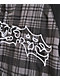 Empyre Thorns Grey Plaid & Black Windbreaker Jacket - Thumbnail image 4 of 6