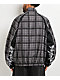 Empyre Thorns Grey Plaid & Black Windbreaker Jacket - Thumbnail image 2 of 6