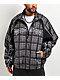 Empyre Thorns Grey Plaid & Black Windbreaker Jacket - Thumbnail image 1 of 6
