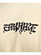 Empyre Throne Embroidered Knit Cream T-Shirt  - Thumbnail image 3 of 4