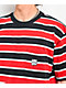 Empyre Tiger Red & Black Stripe Pocket T-Shirt - Thumbnail image 3 of 3