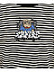 Empyre Tiny Tim Stripe Black & White T-Shirt - Thumbnail image 3 of 4