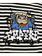 Empyre Tiny Tim Stripe Black & White T-Shirt - Thumbnail image 4 of 4