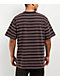 Empyre Too Tired Brown Stripe T-Shirt - Thumbnail image 2 of 4