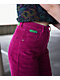 Empyre Tori 90s pantalones de skate de pana color baya