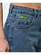 Empyre Tori Blue Wash Loose Fit Skate Shorts - Thumbnail image 4 of 5