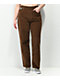 Empyre Tori Carafe pantalones de skate de pana marrón