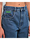 Empyre Tori Dragon Embroidery Blue Denim Skate Jeans - Thumbnail image 6 of 8