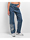 Empyre Tori Dragon Embroidery Blue Denim Skate Jeans - Thumbnail image 1 of 8