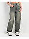 Empyre Tori Overdyed Petrol Wash Skate Jeans - Thumbnail image 1 of 5
