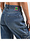 Empyre Tori Porkchop Pocket Blue Cargo Skate Jeans - Thumbnail image 7 of 8