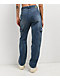 Empyre Tori Porkchop Pocket Blue Cargo Skate Jeans - Thumbnail image 2 of 8