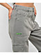 Empyre Tori Porkchop Pocket Grey Cargo Skate Jeans - Thumbnail image 4 of 6