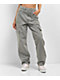 Empyre Tori Porkchop Pocket Grey Cargo Skate Jeans - Thumbnail image 1 of 6