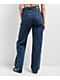 Empyre Tori Scorpion Embroidery Blue Skate Jeans - Thumbnail image 3 of 8