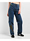 Empyre Tori Scorpion Embroidery Blue Skate Jeans - Thumbnail image 1 of 8
