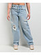 Empyre Tori Spray Can Moxie Wash Blue Jeans - Thumbnail image 3 of 8