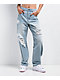 Empyre Tori Spray Can Moxie Wash Blue Jeans - Thumbnail image 1 of 8