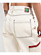 Empyre Tori White Zip Cargo Skate Jeans - Thumbnail image 5 of 7