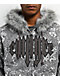 Empyre Transplant Grey Cheetah Faux Fur Zip Hoodie - Thumbnail image 3 of 6