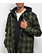 Empyre Traversed Green & Black Plaid 10K Snowboard Jacket 2024 - Thumbnail image 4 of 5