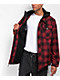 Empyre Traversed Red & Black Plaid 10K Snowboard Jacket 2024 - Thumbnail image 5 of 5