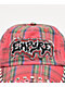 Empyre Tripp Plaid Red Strapback Hat - Thumbnail image 3 of 5