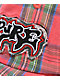 Empyre Tripp Plaid Red Strapback Hat - Thumbnail image 5 of 5