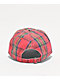 Empyre Tripp Plaid Red Strapback Hat - Thumbnail image 2 of 5
