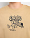 Empyre Trouble Cat Sand Brown Wash T-Shirt - Thumbnail image 3 of 4