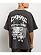 Empyre Trouble Maker Grey Wash T-Shirt - Thumbnail image 1 of 4