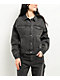 Empyre Trucker Coal Black Button Up Denim Jacket - Thumbnail image 3 of 6