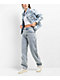 Empyre Trucker Light Blue Wash Button Up Denim Jacket - Thumbnail image 5 of 5