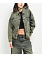 Empyre Trucker Petrol Wash Denim Jacket - Thumbnail image 1 of 5