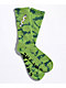 Empyre Twisted calcetines verdes de tie dye