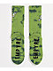 Empyre Twisted calcetines verdes de tie dye