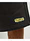 Empyre Ultra Loose Black Wash Skate Sweat Shorts - Thumbnail image 5 of 6