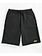 Empyre Ultra Loose Black Wash Skate Sweat Shorts - Thumbnail image 6 of 6