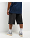 Empyre Ultra Loose Black Wash Skate Sweat Shorts - Thumbnail image 2 of 6