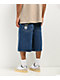 Empyre Ultra Loose Blue Denim Skate Shorts - Thumbnail image 4 of 7