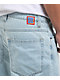 Empyre Ultra Loose Fit Colby Light Blue Wash Skate Jeans - Thumbnail image 6 of 8