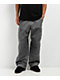 Empyre Ultra Loose Grey Cargo Skate Pants - Thumbnail image 1 of 6