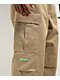Empyre Ultra Loose Khaki Cargo Skate Pants - Thumbnail image 8 of 8