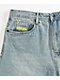 Empyre Ultra Loose Light Blue Denim Skate Shorts - Thumbnail image 3 of 8